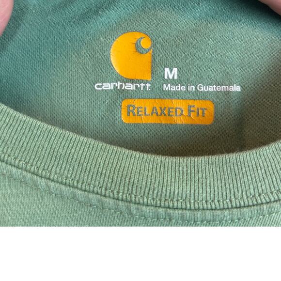 Carhartt T- Shirt Bundle Green Gray Work Gear Streetwear Casual Men's Medium Set - Picture 6 of 11